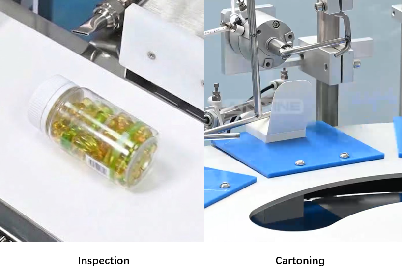 Gummy Inspection and Cartoning