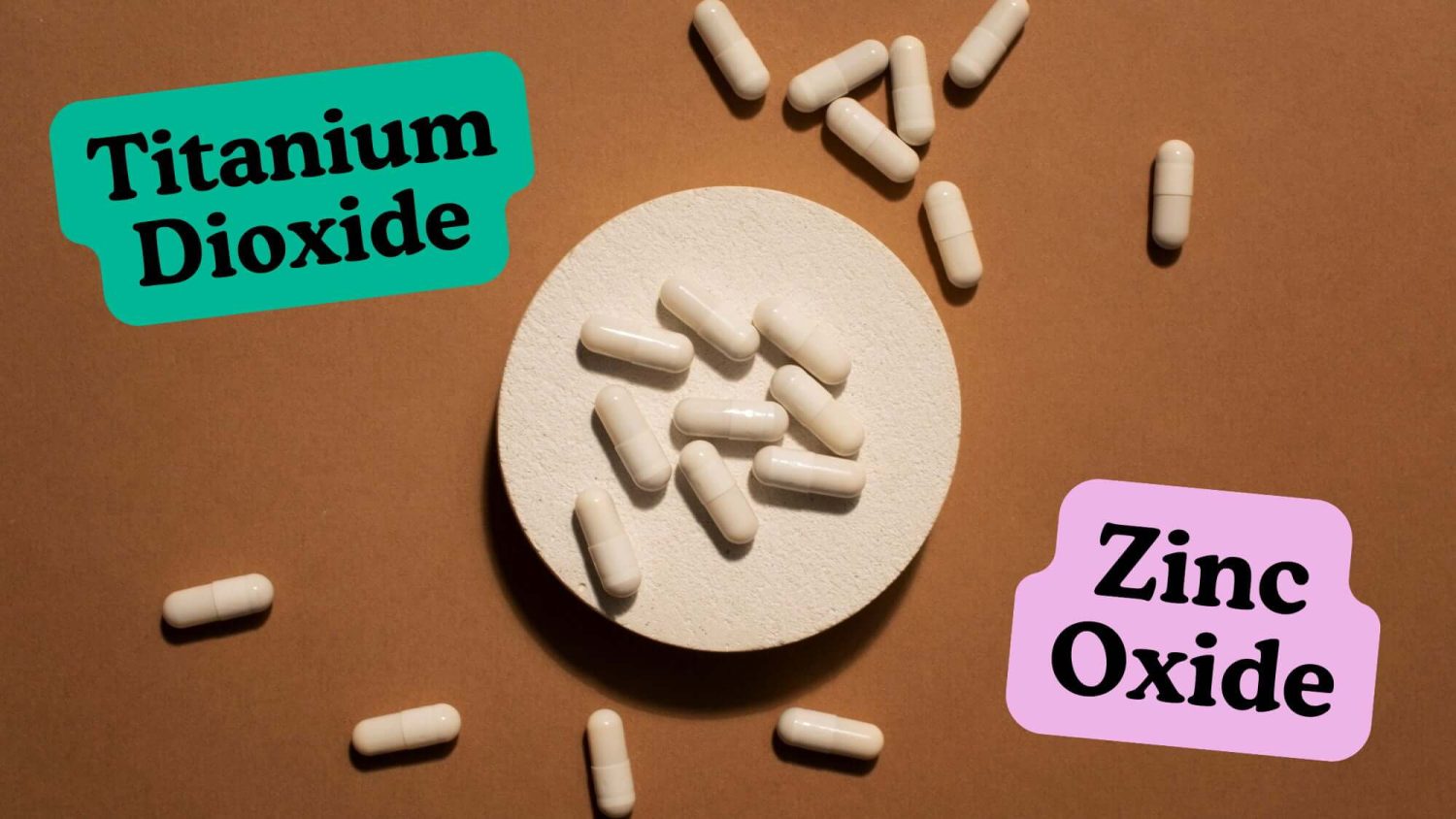 Titanium Dioxide vs Zinc Oxide in Capsules