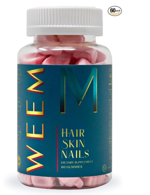 Weem Hair Skin And Nails Gummies