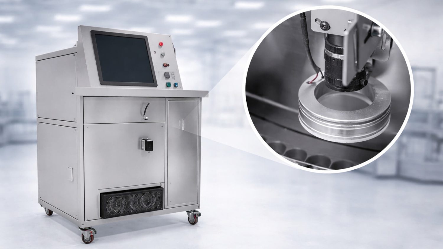 automatic tablet and capsule inspection machine