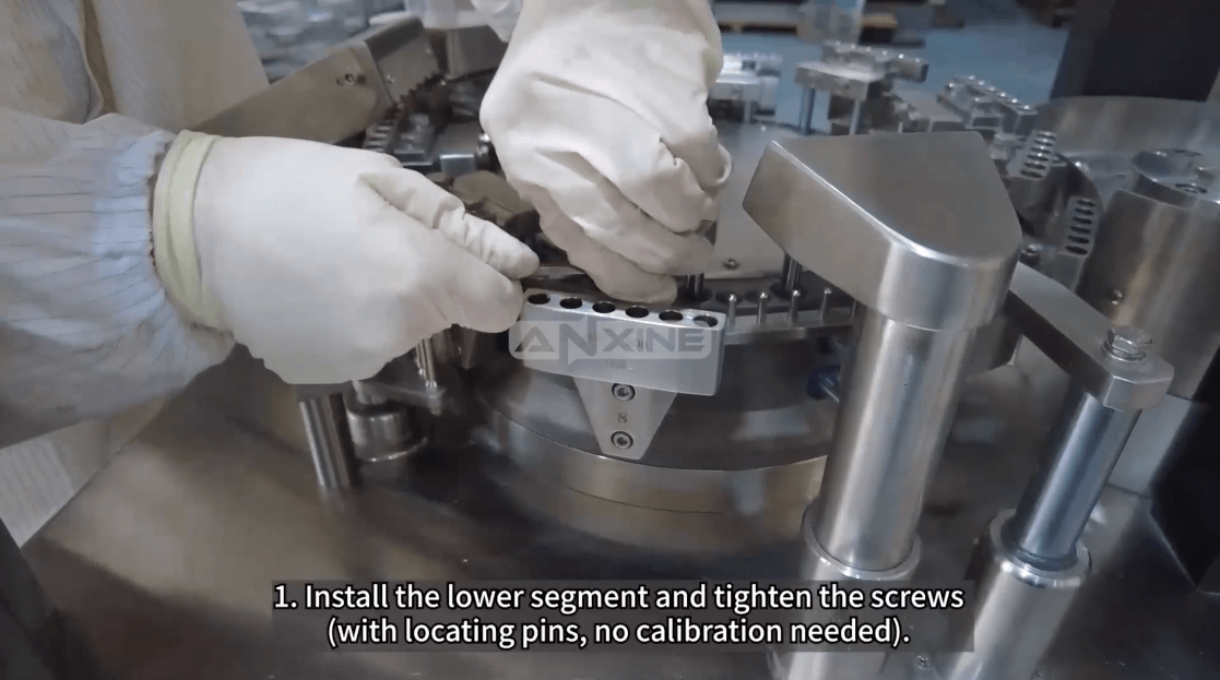 How to Install the Part for Dosing and Locking