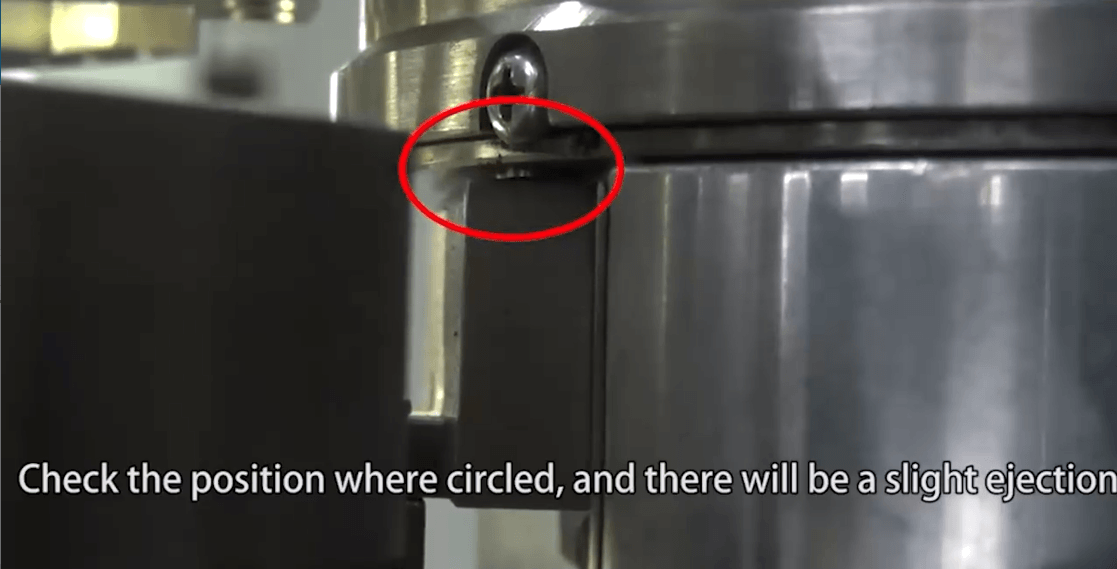 How to Adjust the Parts to Change the Filling Volume