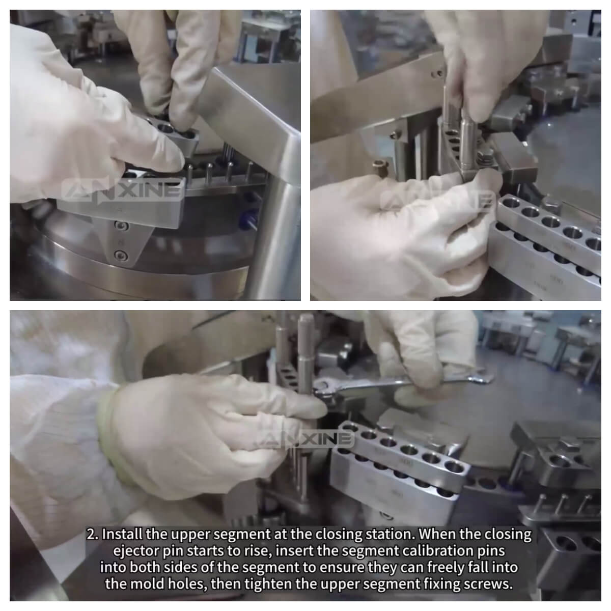 How to Install the Part for Dosing and Locking?