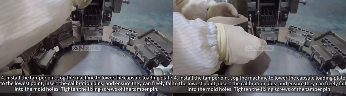 How to Install the Part for Dosing and Locking?