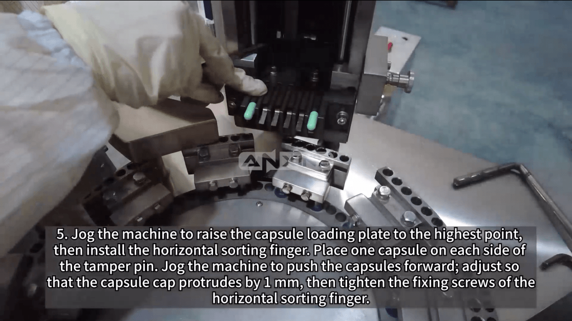 How to Install the Part for Dosing and Locking?