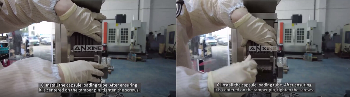 How to Install the Part for Dosing and Locking?