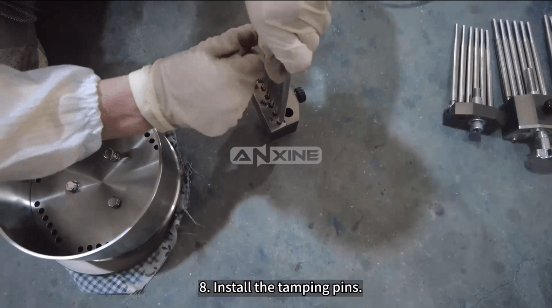 How to Install the Part for Dosing and Locking?