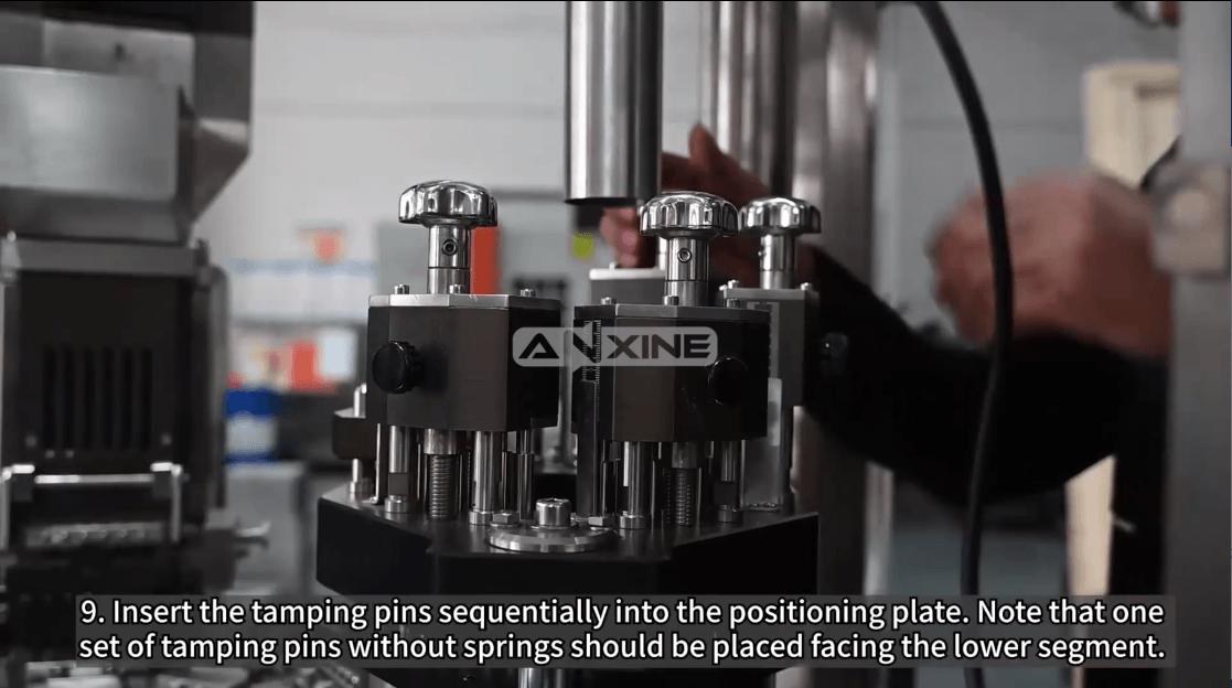 How to Install the Part for Dosing and Locking?