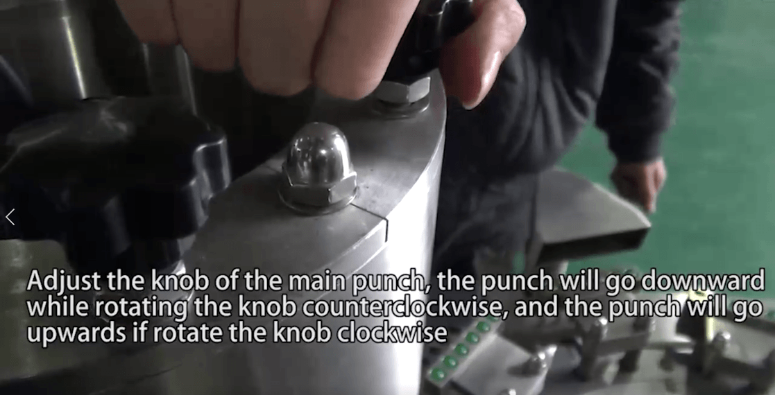 How to Adjust the Parts to Change the Filling Volume