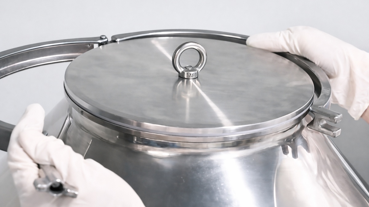 CW Series Double Cone Blender Operation