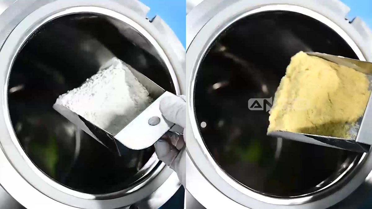 SH Series 3D Powder Mixer Operation