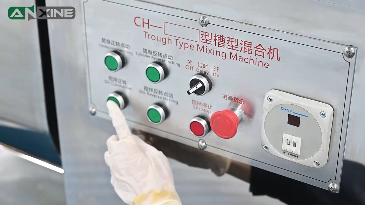 CH Series Ribbon Blender Operation