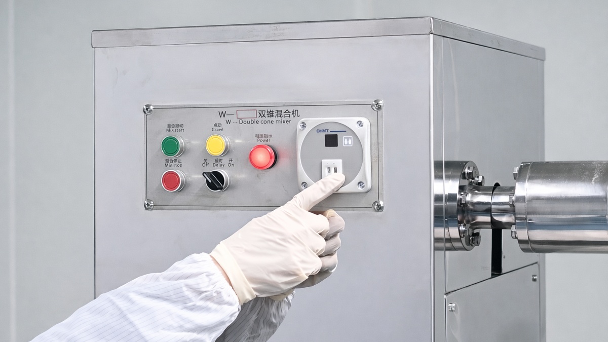 CW Series Double Cone Blender Operation