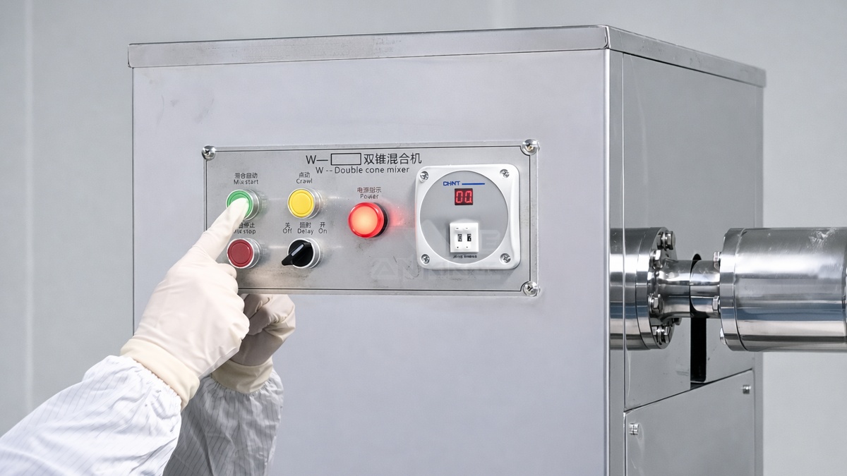 CW Series Double Cone Blender Operation