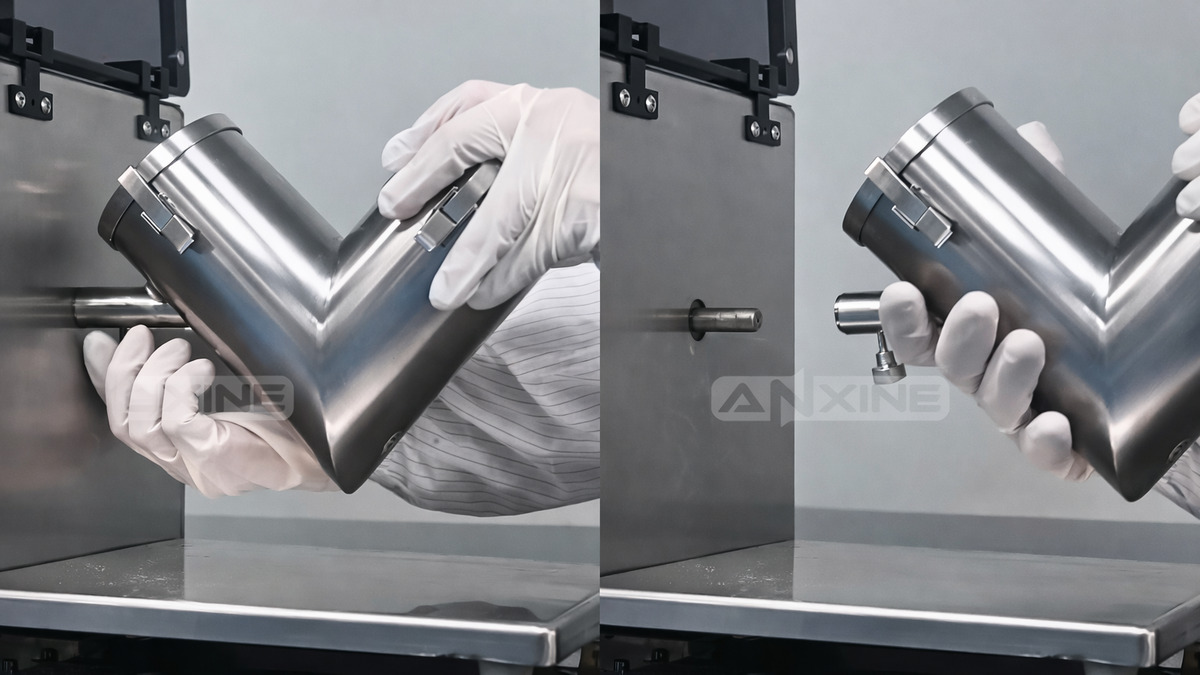 V-1 V Blender Operation