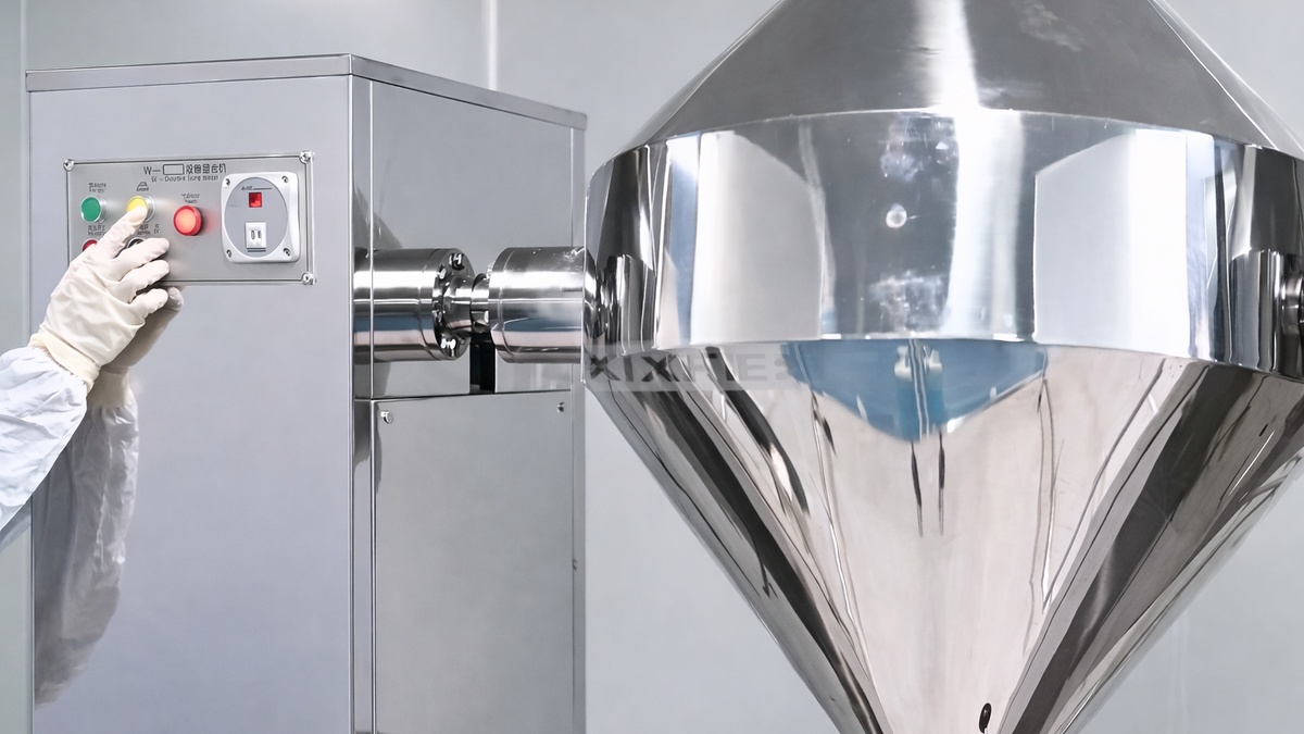 CW Series Double Cone Blender Operation