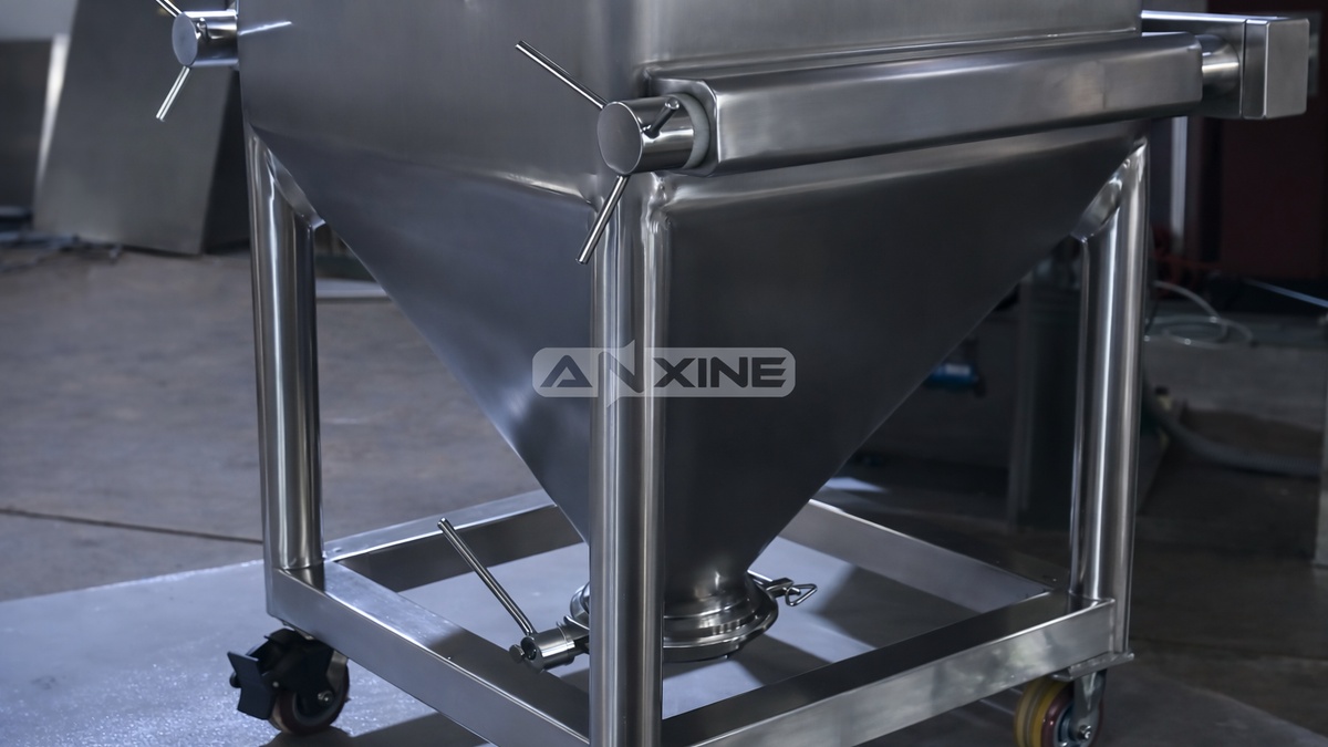 ACB Series Post Hoist IBC Blender Operation