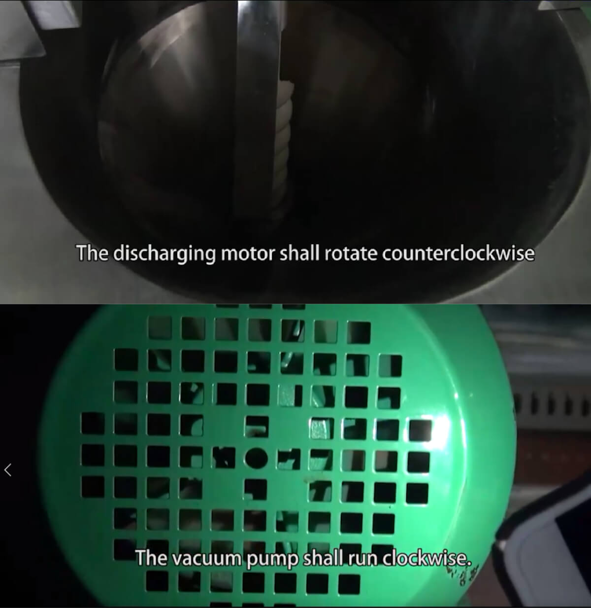 How to Adjust the Parts to Change the Filling Volume