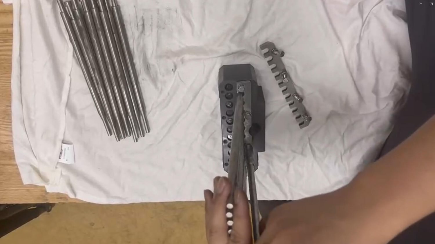 How to Install the Punch Rod