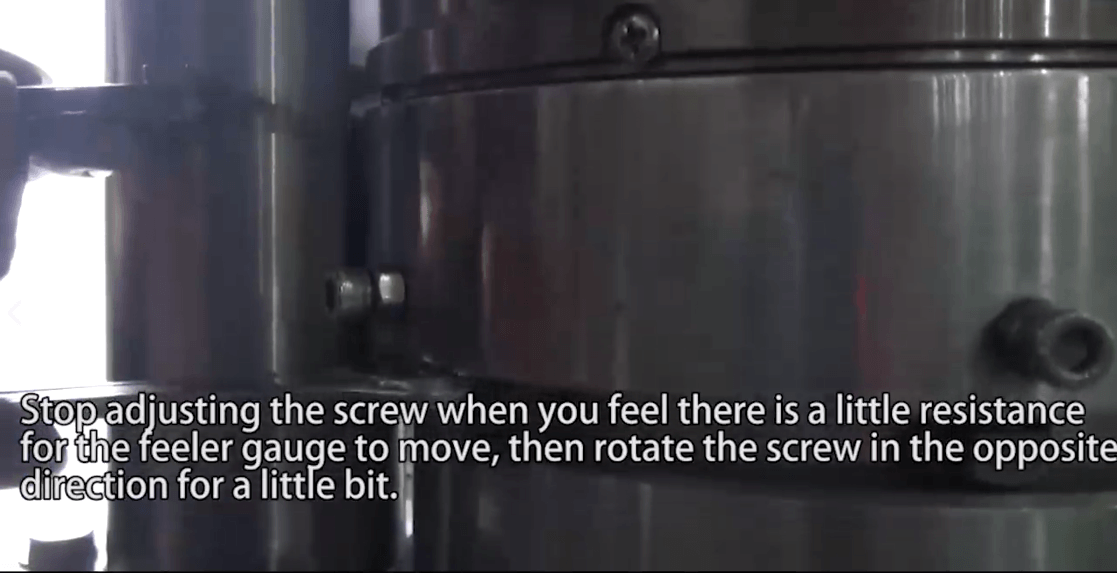 How to Adjust the Parts to Change the Filling Volume