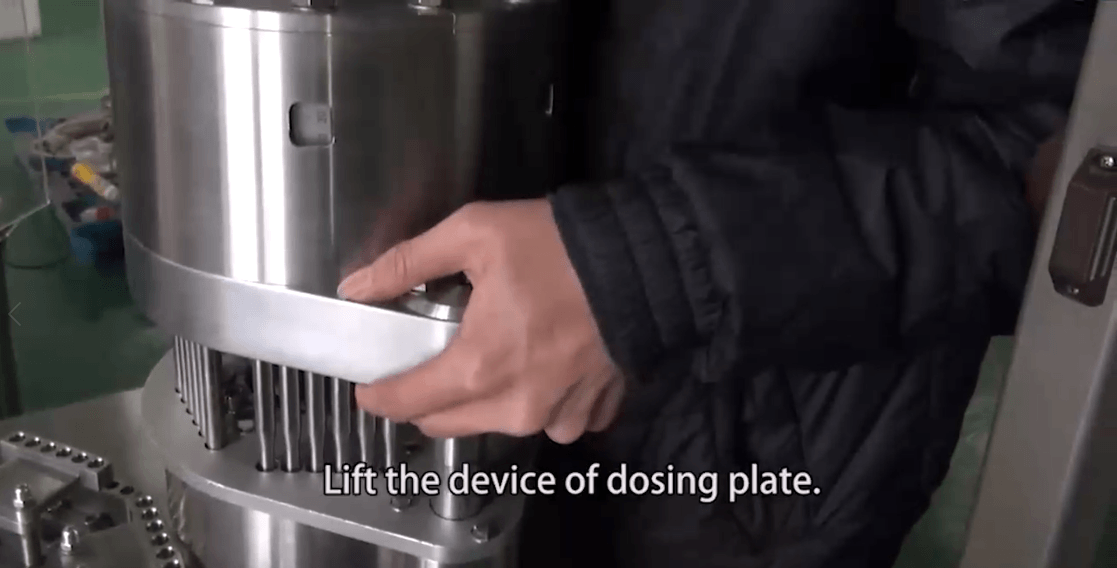 How to Adjust the Parts to Change the Filling Volume