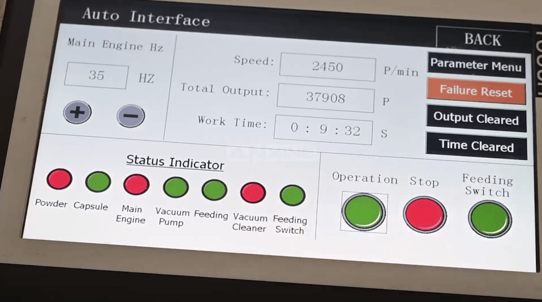 NJP Automatic Capsule Filler Operation