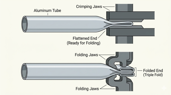 Metal Tube Folding and Crimping