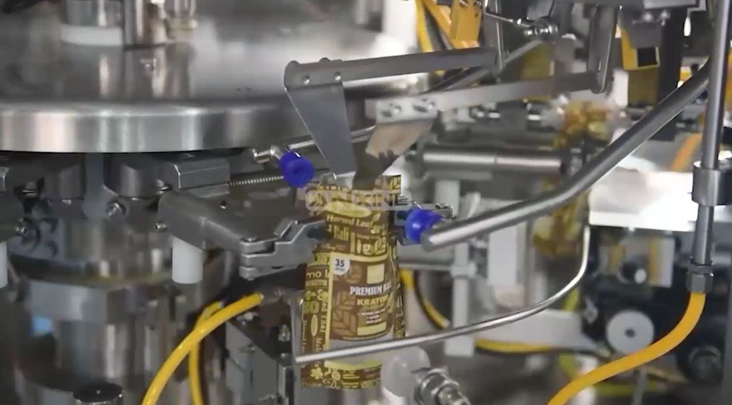 Rotary Pouch Filling and Sealing Machine