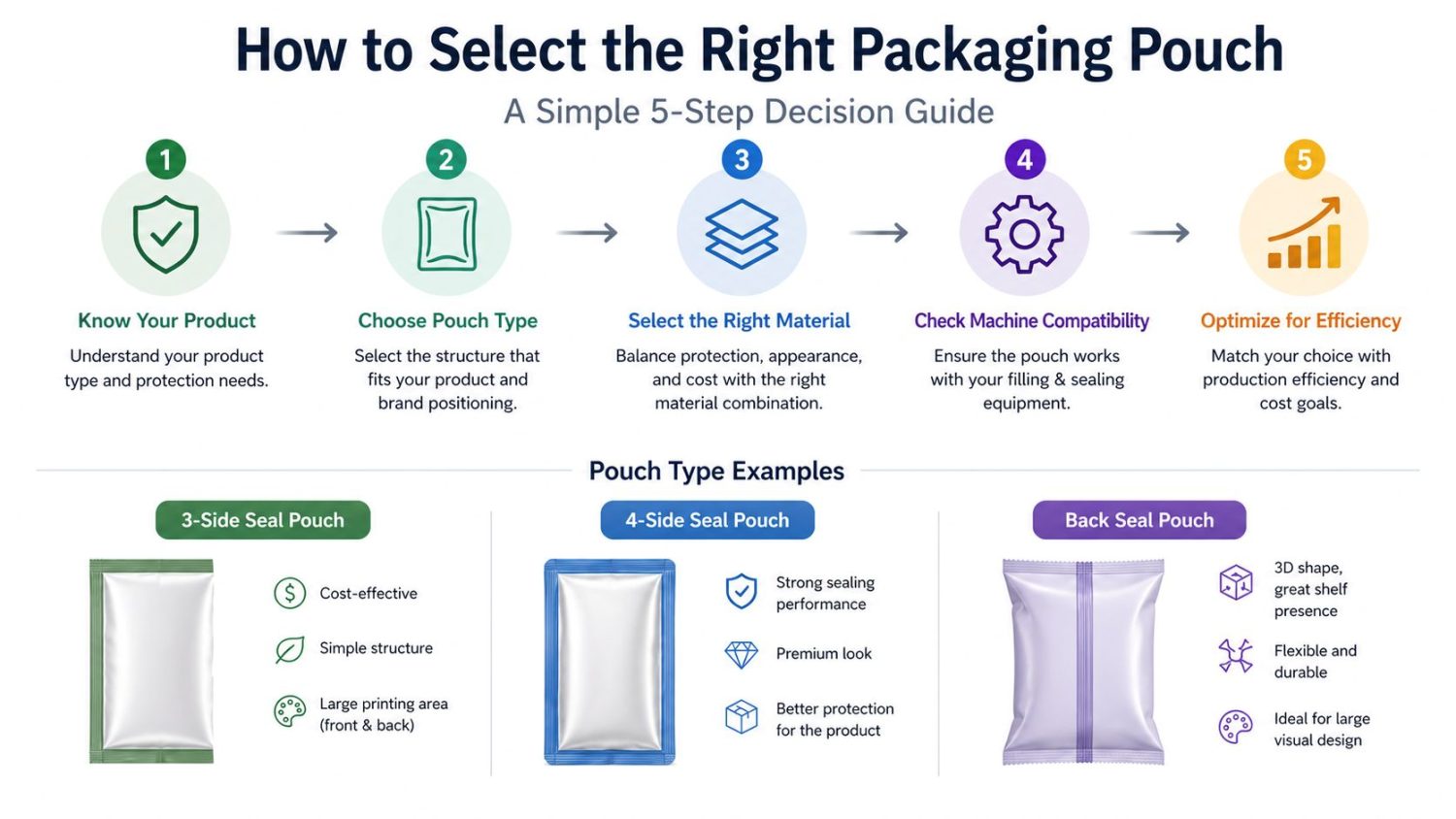 How to Select the Right Packaging Pouch