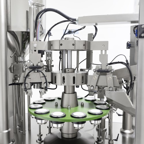 parts of a tube filling machine
