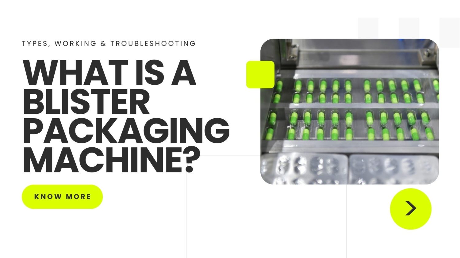 What Is A Blister Packaging Machine