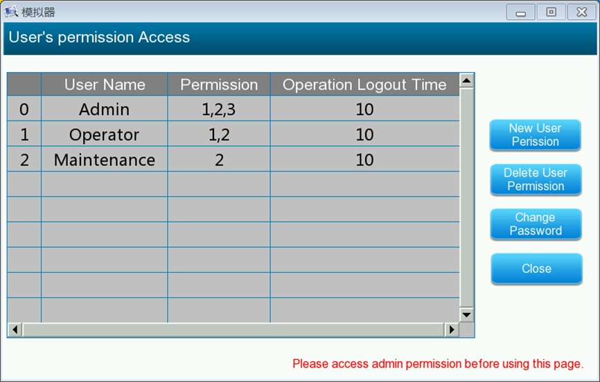 CZK Series Touchscreen Operating Procedures