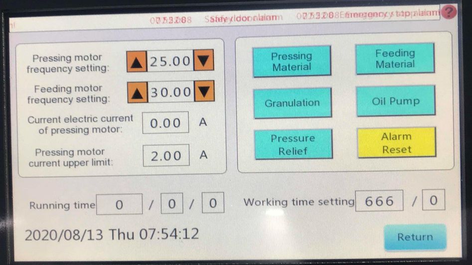 CZK Series Touchscreen Operating Procedures