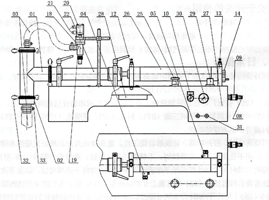 Liquid Filling Machine C1WG Series Structure Diagram