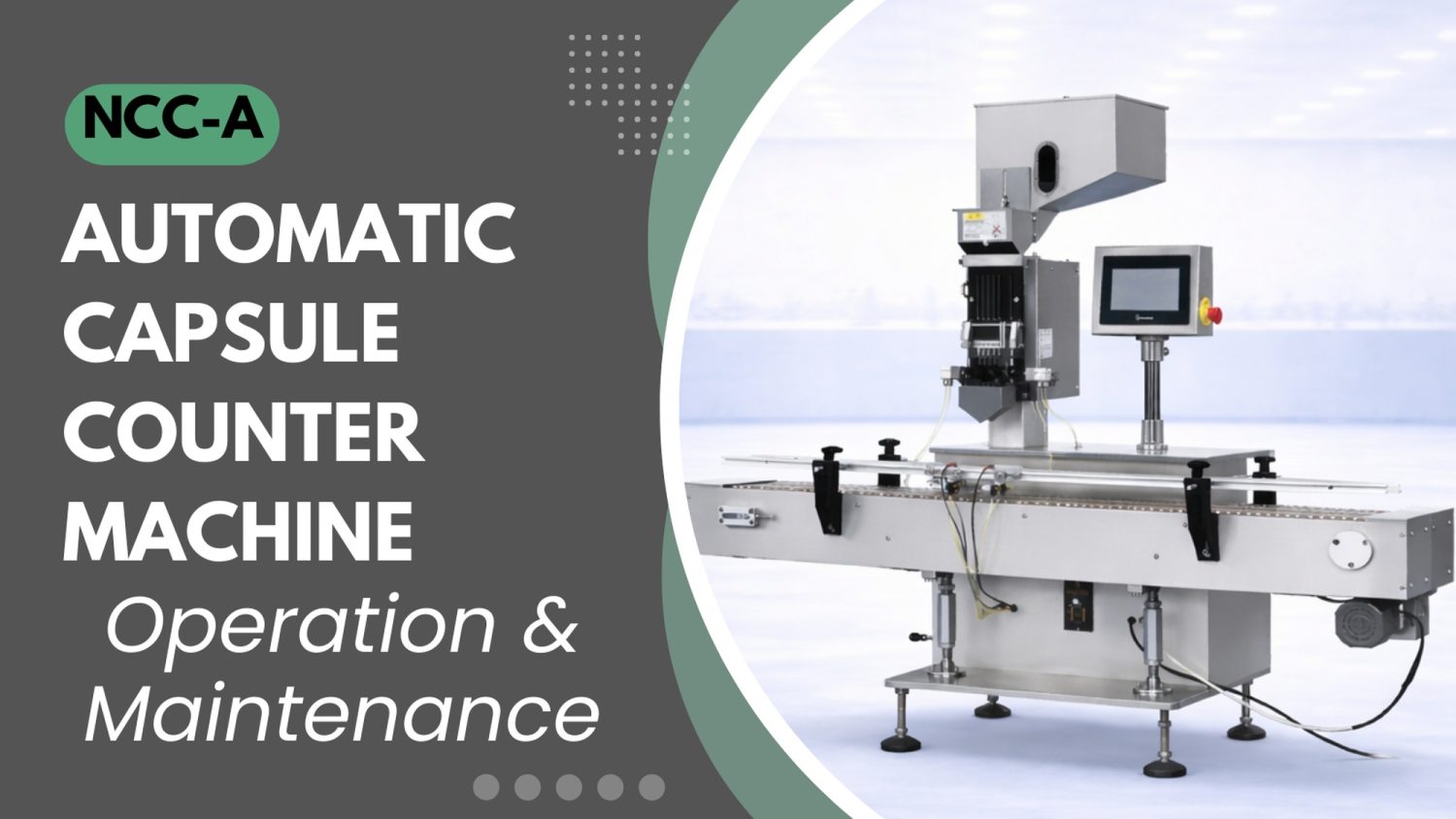 NCC-A Automatic Capsule Counting and Filling Machine