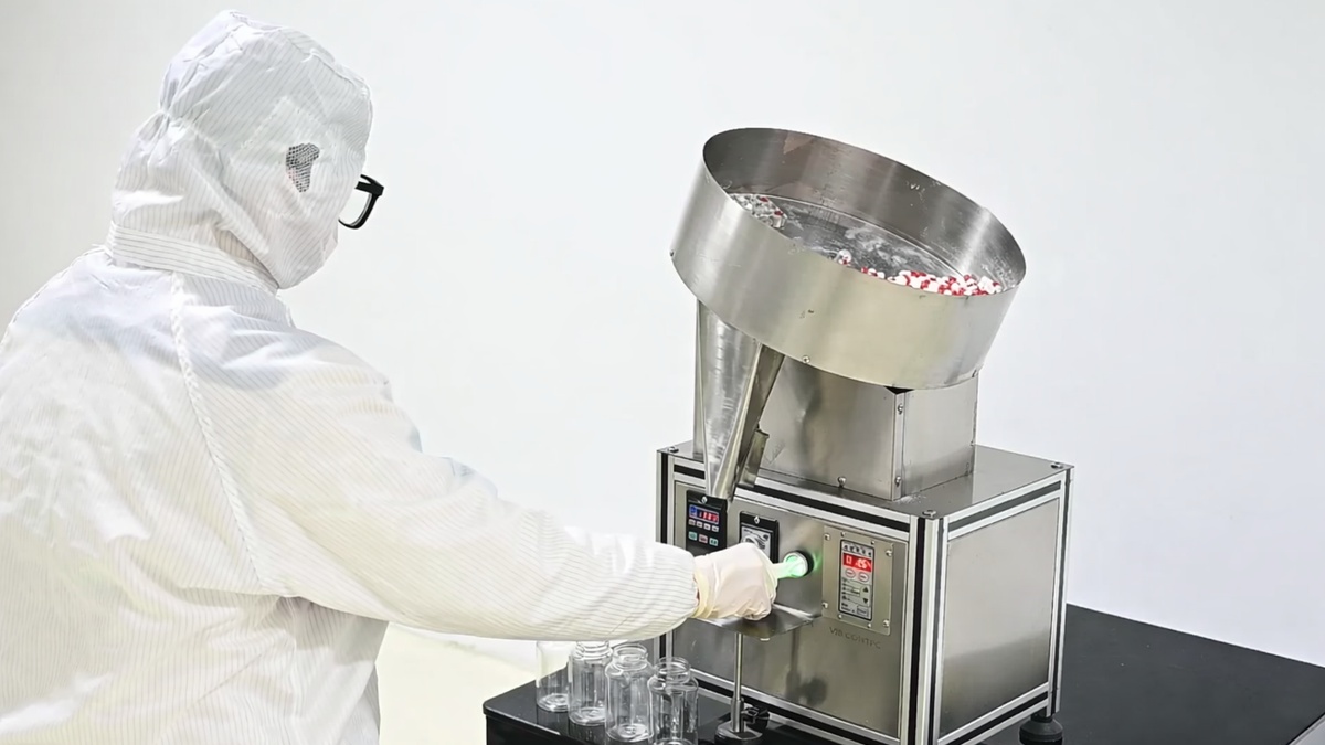NPC-100D Tabletop Pill Counter Operation