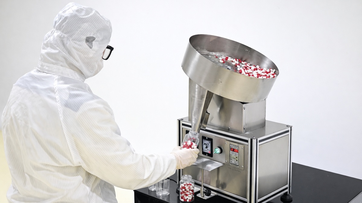 NPC-100D Tabletop Pill Counter Operation