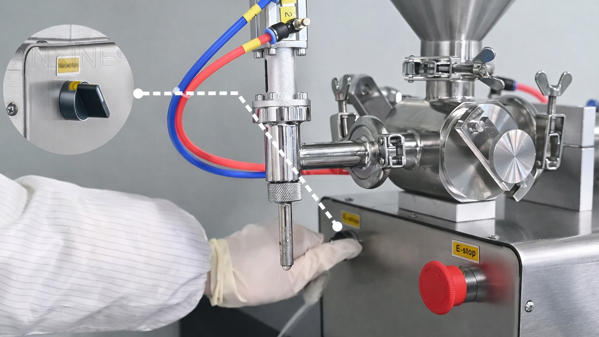 Liquid Filling Machine C1WG Series Operation