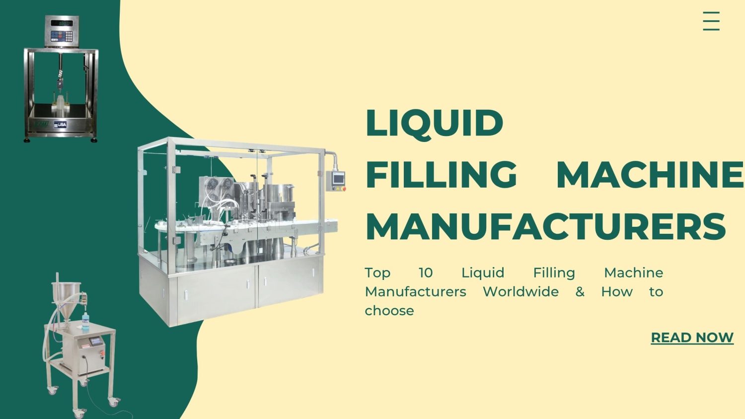 Liquid Filling Machine Manufacturers