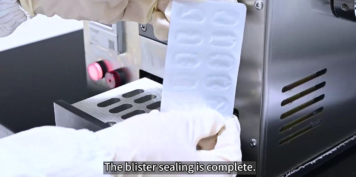 Blister Packaging Machine BM-IV Model Operation