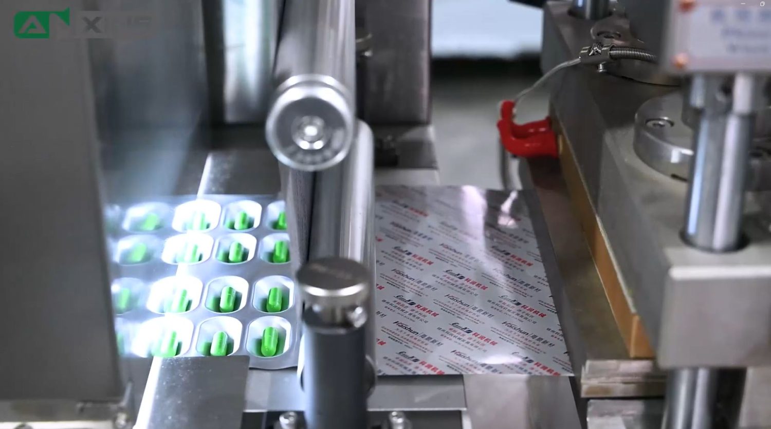 High-Speed Blister Packing Machine DPP-250 Operation