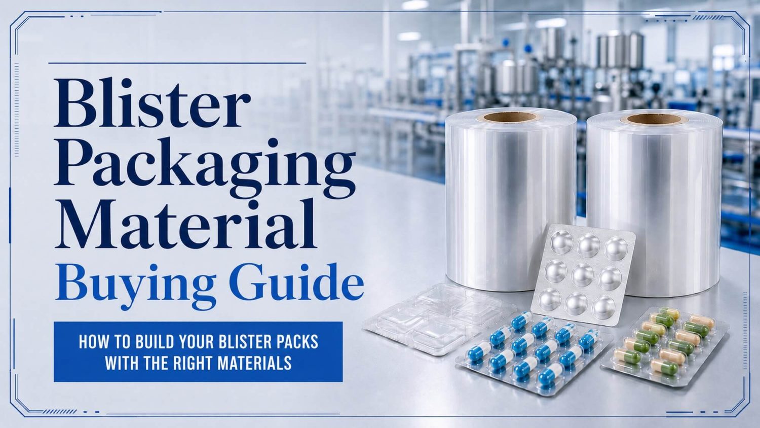 Blister Packaging Materials Buying Guide