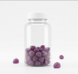Plastic bottle for gummy candy