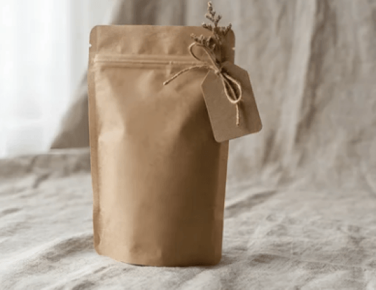 Kraft paper doypack